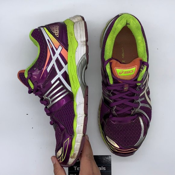 Women's Asics Gel Nimbus 15 Purple - Picture 3 of 7